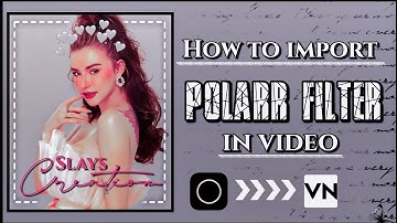 How to add Polarr Filter on Videos ?