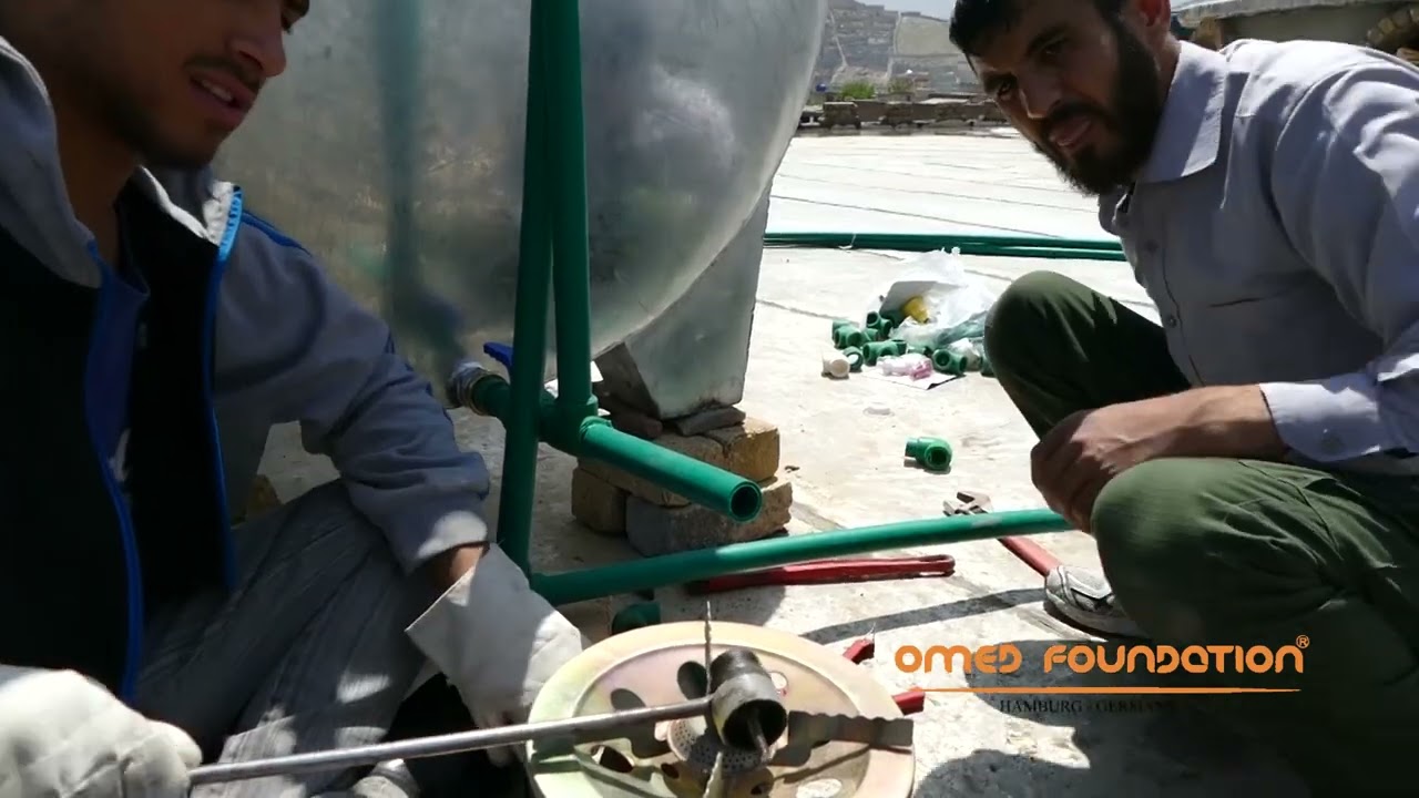 Water project by Abdul Hadi Haidar in cooperation with Omed Foundation GGmbH. 