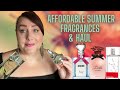 AFFORDABLE SUMMER FRAGRANCES | BLIND BUY HAUL | BEST SUMMER PERFUMES | PERFUME COLLECTION 2021