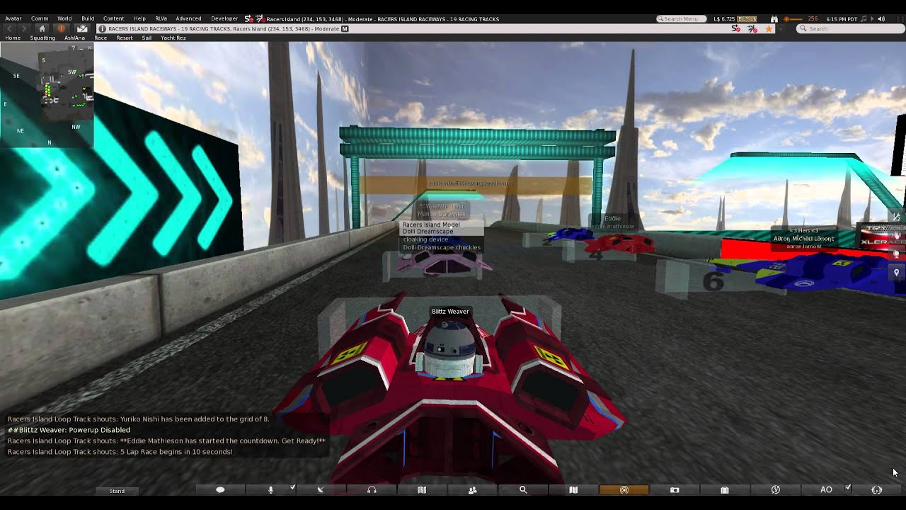 Racers Island Xleracer FINALE! 3/17/2016 Second Life