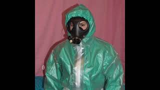 #hazmatsuit #radiationprotection #gasmask