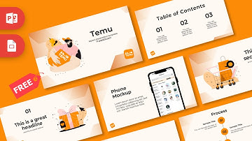 Temu PowerPoint Template & Google Slides Theme by GreatPPT