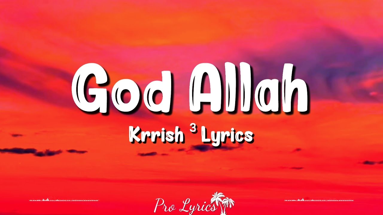 God Allah Aur Bhagwan (Lyrics) Krrish 3 Shreya Ghoshal, Sonu Nigam