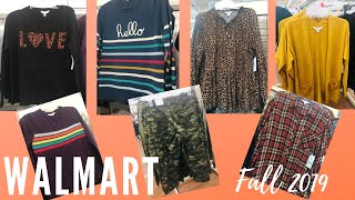 Walmart Fall Arrivals Time and Tru Shop with Me 2019