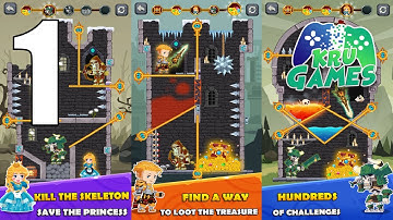 How to Loot - Pin Pull & Hero Rescue Gameplay Walkthrough #1 (Android, IOS)