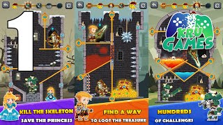 How to Loot - Pin Pull & Hero Rescue Gameplay Walkthrough #1 (Android, IOS) screenshot 5