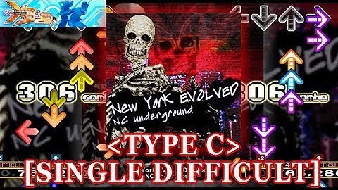 【DDR X3】 New York EVOLVED (Type C) [SINGLE DIFFICULT] 譜面確認＋クラップ