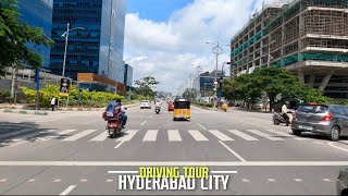 Hyderabad City - 4K Driving Tour | Fastest Growing City of India