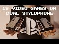 19 Video Games on Dual Stylophone