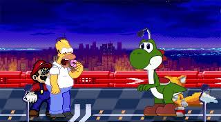 M.u.g.e.n Request Homer X And Super Mario Zm Vs Barbftr Yoshi And Tails