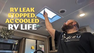 DIY RV Maintenance: Replacing a Leaky Skylight in a Grand Design Reflection & RV AC Capacitor Fix