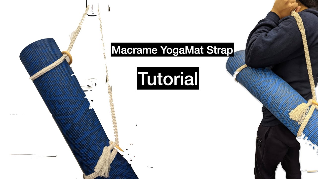 Yoga Mat Strap Tutorial!! 