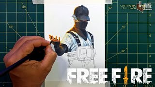 Desenhando estilo Tech Free Fire - skins FF 2021