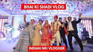 Bhai Ki Shadi Vlog~ Wedding Series Part 3~ Real Homemaking Chicago~ Indian Mom Vlogger in USA