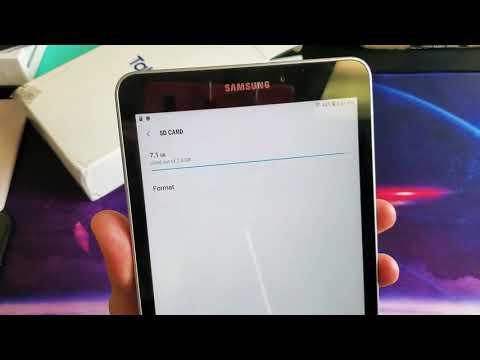 Galaxy Tab A: How to Format SD Card