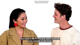 Legendado Noah Centineo E Israel Broussard Fazem Cantadas Para Lana Condor