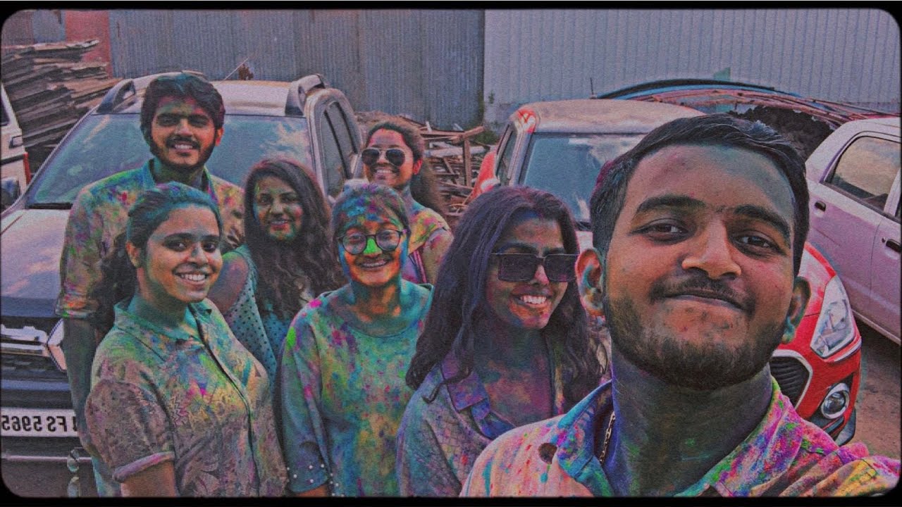Vlog 6 Holi Party Holi Celebration 2022🌈 Sukhi di Holi Geeta