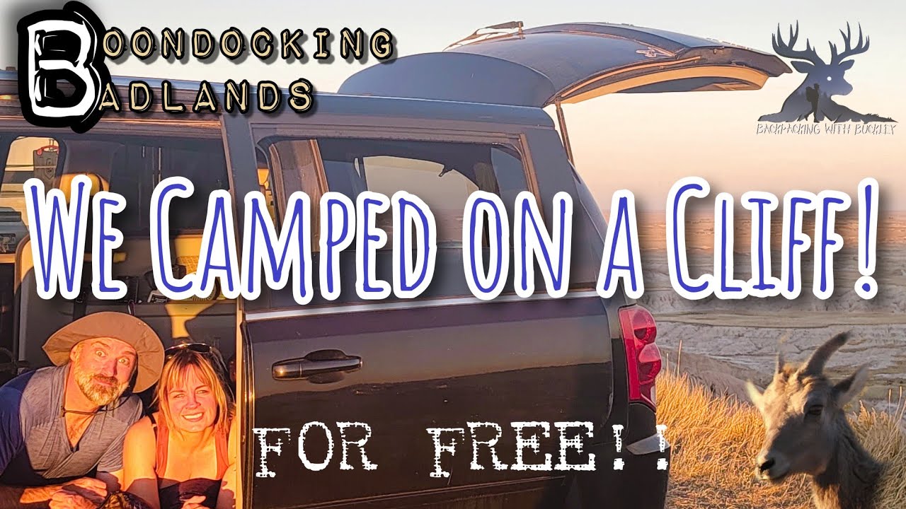 Boondocking the Badlands | Camping on a Cliff