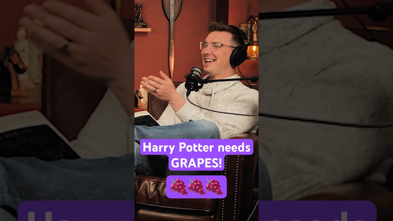 Harry Potter needs GRAPES! 🍇 #harrypotter