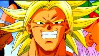 Funny Dragon Ball Z moment - Trunks Pisses On Broly