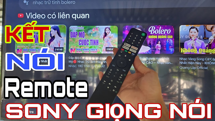 Sony tv rc mic 001 là gì năm 2024