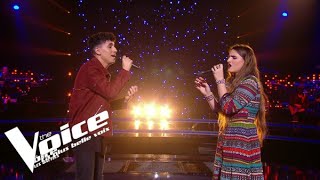 Video thumbnail of "Babylone - Zina | Youssef Zaki VS Anaïd. B | The Voice France 2021 | Battles"