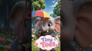 Baby Elephant’s Tiny Umbrella | Funny Rainy Day Adventure | Kids Short