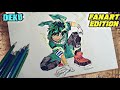 Drawing Deku ( izuku midoriya ) Fanart edition | Speed Drawing Deku izuku midoriya #rogerharsh