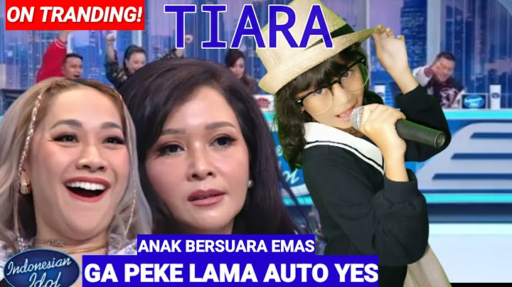 Manis banget! suara gadis cilik ini bikin Judges( KASIH 5 YES) cover lagu tiara
