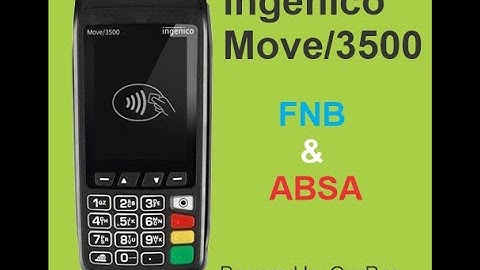 Check my Balance on the ingenico Move/3500