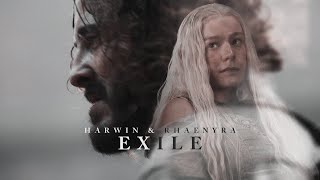 Rhaenyra Targaryen & Ser Harwin Strong • Exile