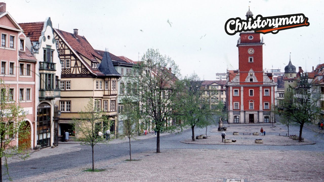 Gotha in den 1990er Jahren | Seltene DDR-Fotos aus Thüringen