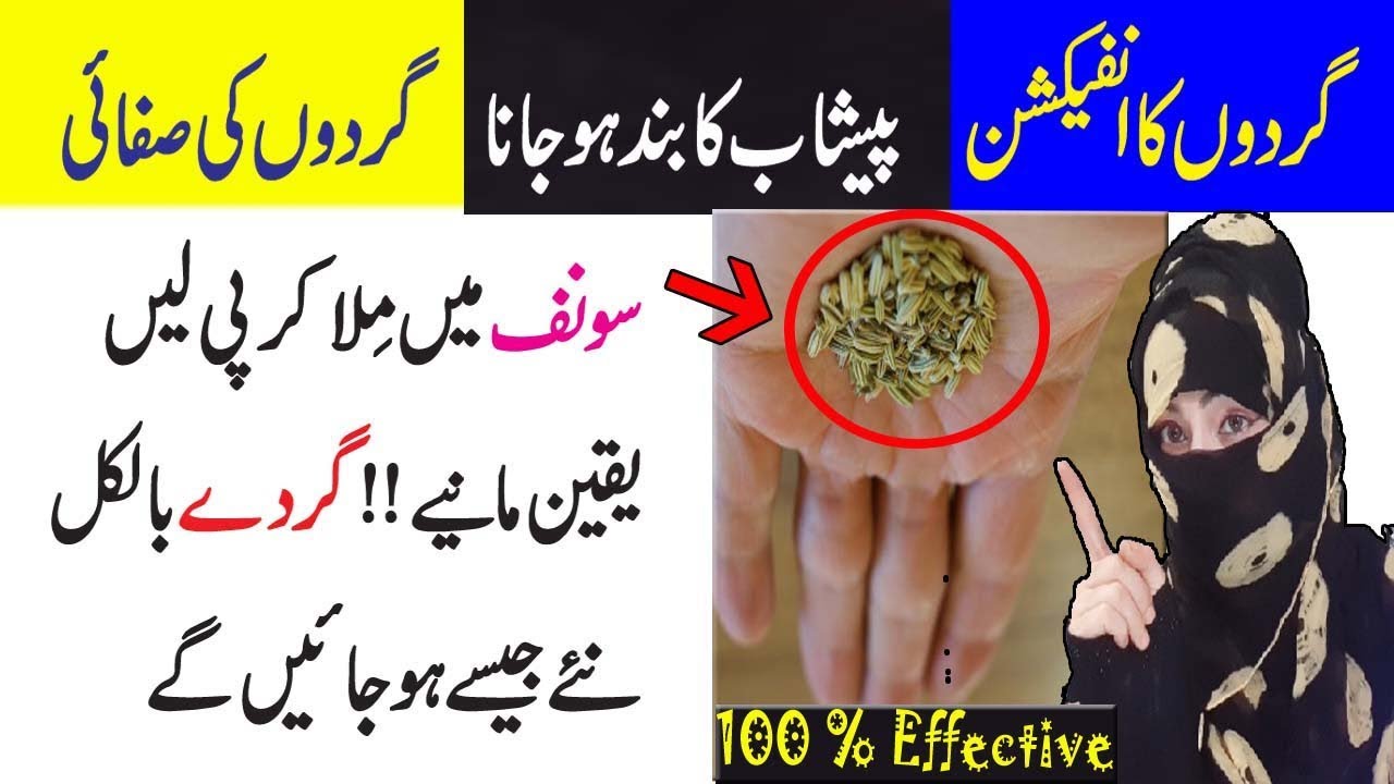Herbal treatment for kidney infection in Urdu Anam Home Remedy YouTube