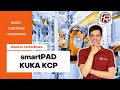 KUKA smartPad basics, functions and operations explained.