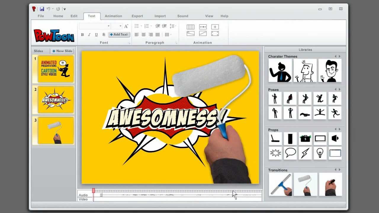 presentation animation maker