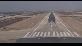 Antonov 225 | Landing | Cockpit View | Karachi Airport