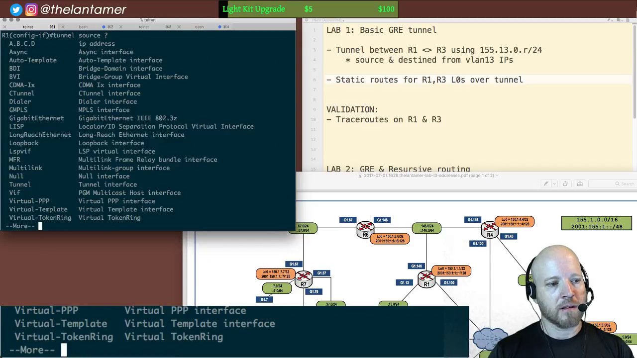 day 11 - GRE tunnels, with recursive routing