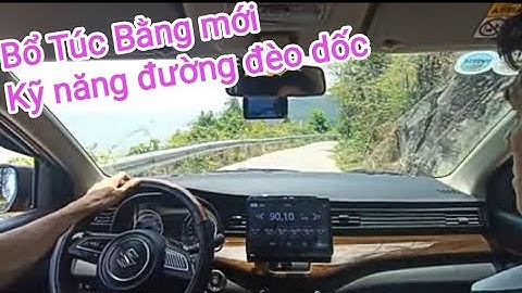 Bổ túc bằng lái mới luyện bài nâng cao đổ dốc núi lớn trên Hồ Mây Vũng Tàu cho một bạn mới lấy bằng