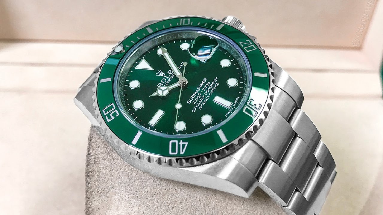 rolex submariner green hulk market value