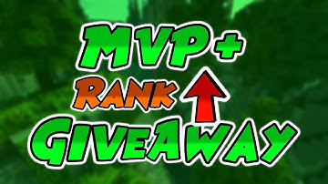 2017 FREE Minecraft Hypixel Ranks Giveaway! VIP VIP+ MVP MVP+