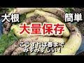 絶対に知っておいた方がいい!私がおすすめしたい大根長期保存の方法