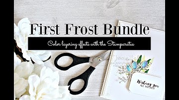 Color Layering Effects with the Stamparatus using Stampin Up products with Jenny Hall