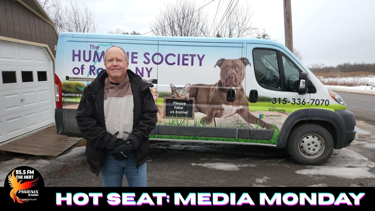 Humane Society of Rome's exciting plans for 2026; Ron Klopfanstein reporting for 95.5 FM The Heat
