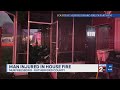 Man injured in Murfreesboro house fire