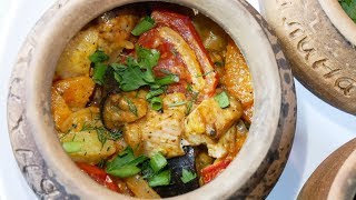 Мясо с овощами в ГОРШОЧКАХ , цыганка готовит. Gipsy cuisine.