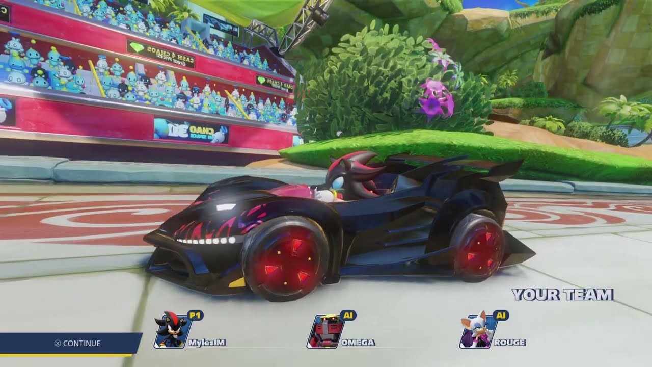 Team Sonic Racing | Shadow & Team Dark | Mirrored Lost Palace | Loss of Power!