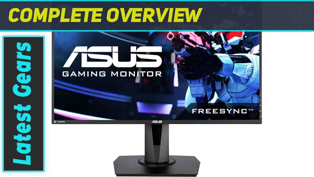 ASUS VG275Q 27-inch Gaming Monitor Review - YouTube