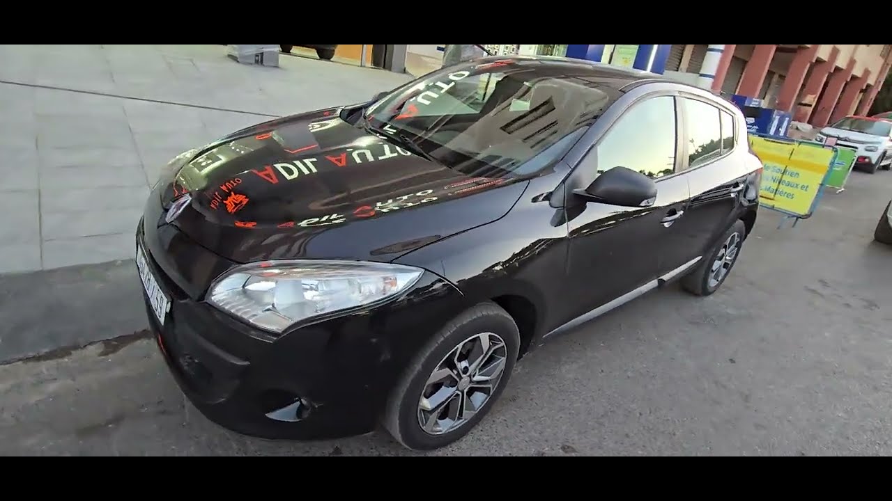 رونو ميكان 3 RENAULT MEGANE  اليد الأولى 2012 المليح عادل اوطو القنيطرة رقم في صندوق الوصف