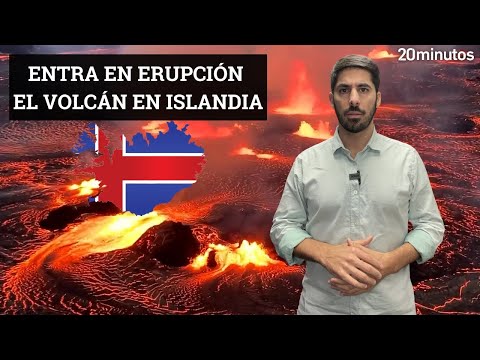 VOLCÁN EN ISLANDIA: entra en erupción y declaran estado de emergencia