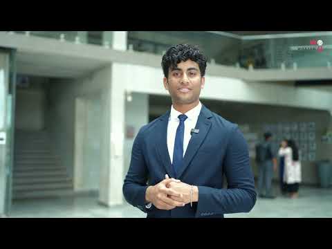 BBA School Rep Rohith Srikrishna Varma Welcomes the New Freshmen Cohort at Woxsen University - video from Woxsen